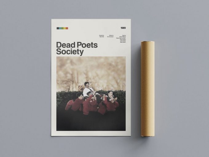 Dead Poets Society Movie Poster For Home Decor Gift, Modern Movie Poster For Home Decor Gift 4