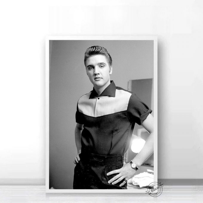 Elvis Presley Poster: Perfect Home Decor Gift For Fans 9