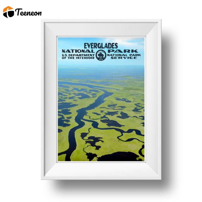 Everglades National Park Poster For Home Decor Gift 1