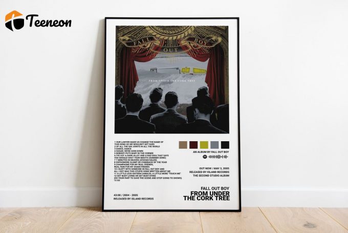 Fall Out Boy Poster For Home Decor Gifts / From Under The Cork Tree Poster For Home Decor Gift 1