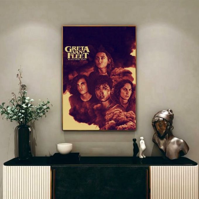 Greta Van Fleet Canvas Poster: Perfect Home Decor Gift 2