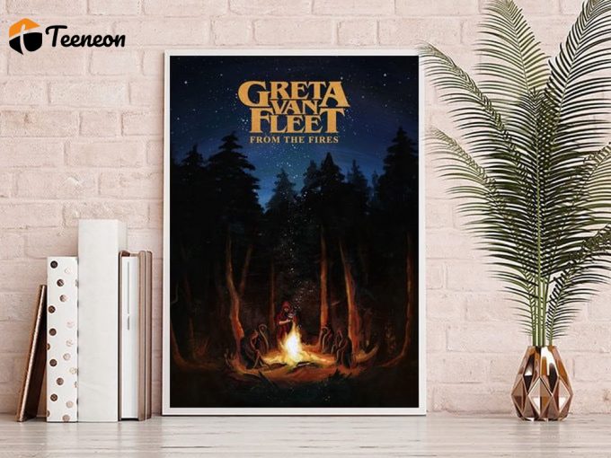 Greta Van Fleet Canvas Poster: Perfect Home Decor Gift For Music Lovers 1