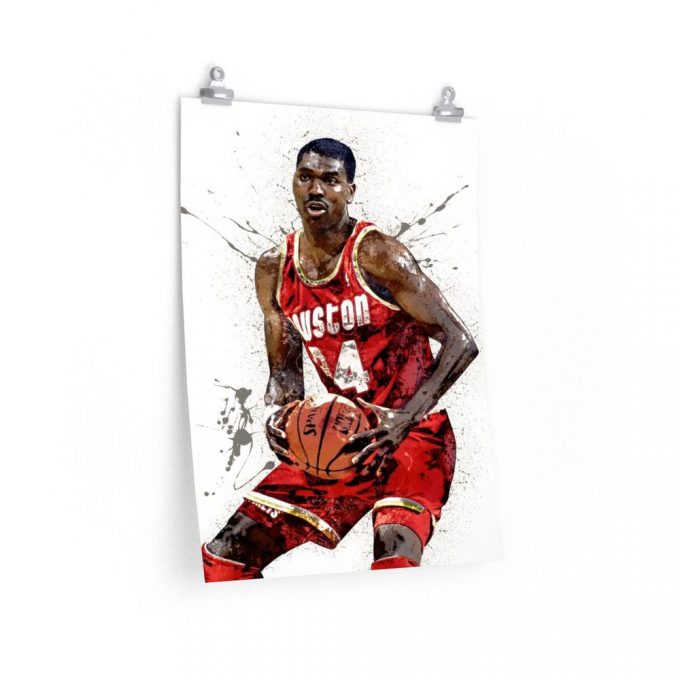 Hakeem Olajuwon Poster: Stylish Houston Rockets Home Decor Gift 3