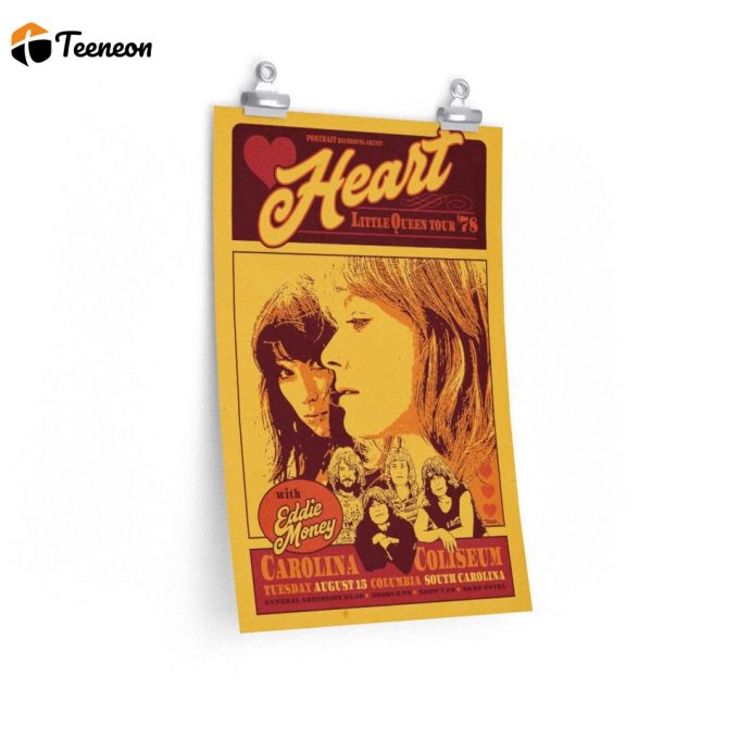 Heart Concert Poster For Home Decor Gift 1