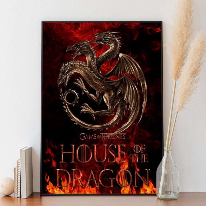 House Of The Dragon Premium Matte Vertical Poster For Home Decor Gift 2