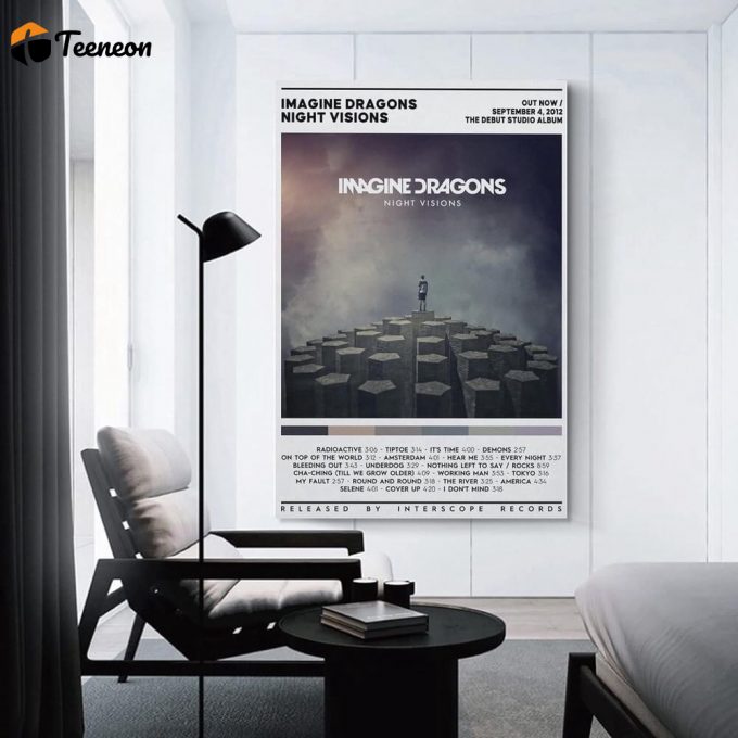 Imagine Dragons Night Visions Poster – Engaging Home Decor Gift For Bedroom Decoration 1
