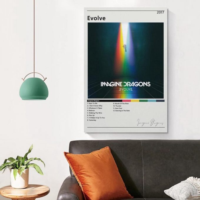 Stunning Imagine Dragons &Amp; Evolve Posters: Perfect Home Decor Gift 4