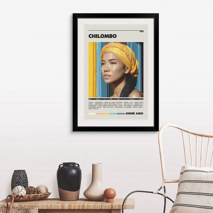 Jhene Aiko Chilombo Poster For Home Decor Gift 3