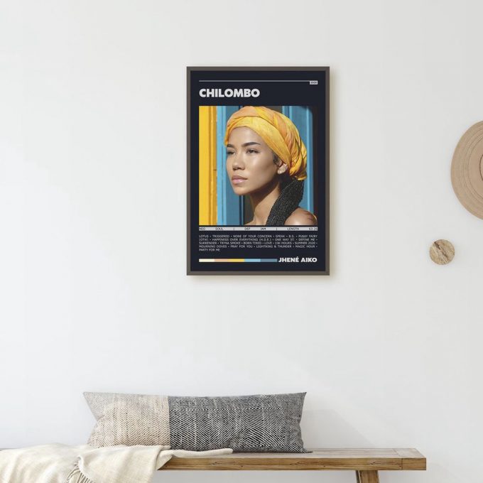 Jhene Aiko Chilombo Poster For Home Decor Gift 4