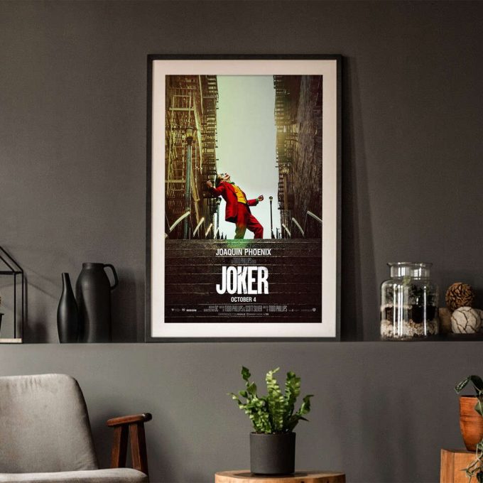 Joker Movie Premium Matte Paper Poster For Home Decor Gift, Classroom Movie Art Exhibition Poster For Home Decor Gift 2