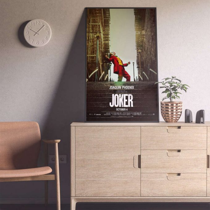 Joker Movie Premium Matte Paper Poster For Home Decor Gift, Classroom Movie Art Exhibition Poster For Home Decor Gift 3