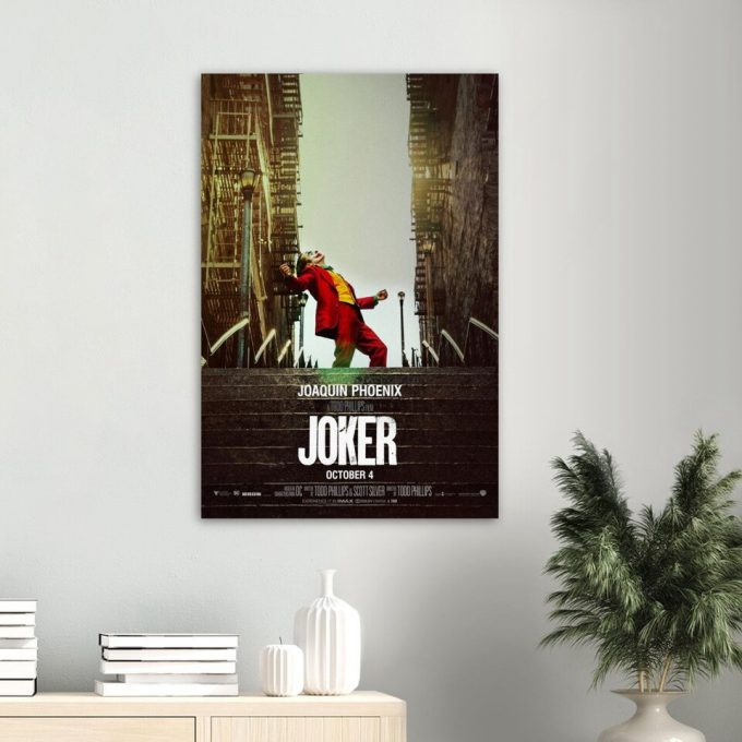 Joker Movie Premium Matte Paper Poster For Home Decor Gift, Classroom Movie Art Exhibition Poster For Home Decor Gift 4