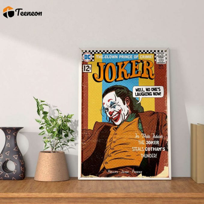 Joker Poster For Home Decor Gift | Movie Poster For Home Decor Gift | Room Decor | Wall Decor | Movie Decor | Poster For Home Decor Gift Gift 1
