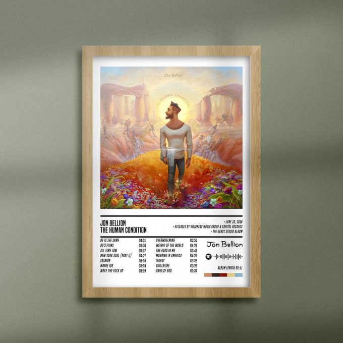 Jon Bellion - The Human Condition Poster For Home Decor Gift 2