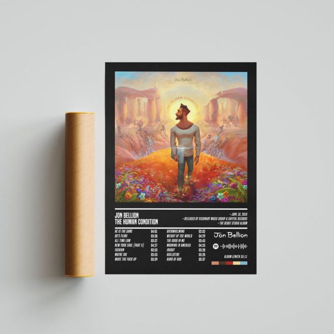 Jon Bellion - The Human Condition Poster For Home Decor Gift 3