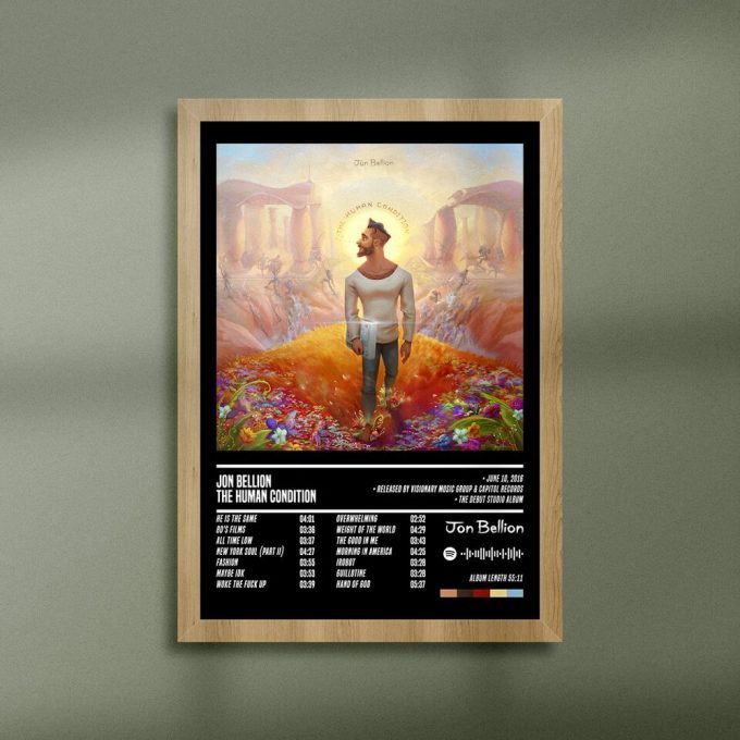 Jon Bellion - The Human Condition Poster For Home Decor Gift 4