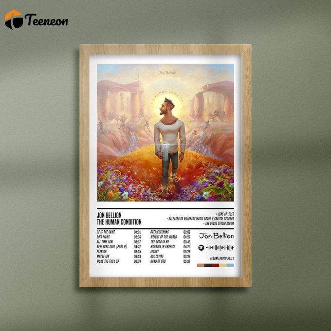 Jon Bellion - The Human Condition Poster For Home Decor Gift 1