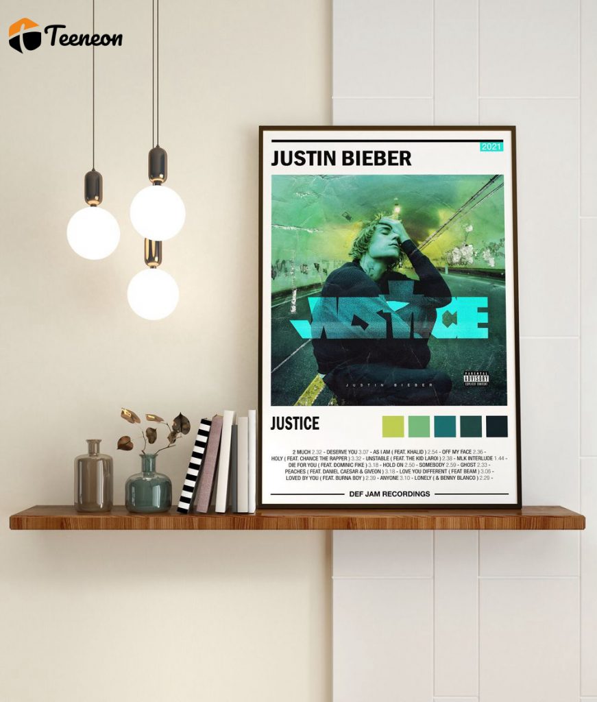 Justin Bieber - Justice - Album Poster For Home Decor Gift | 4