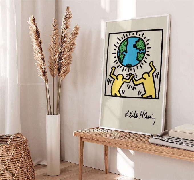 Keith Haring Abstract Wall Art Poster For Home Decor Gift 4