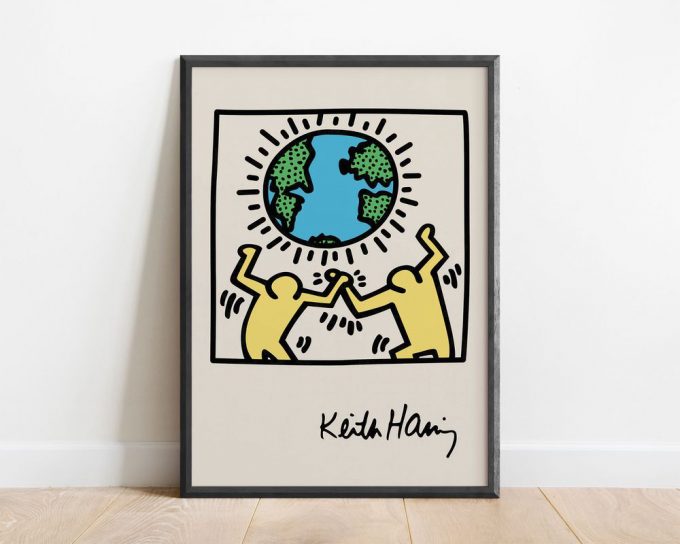 Keith Haring Abstract Wall Art Poster For Home Decor Gift 5