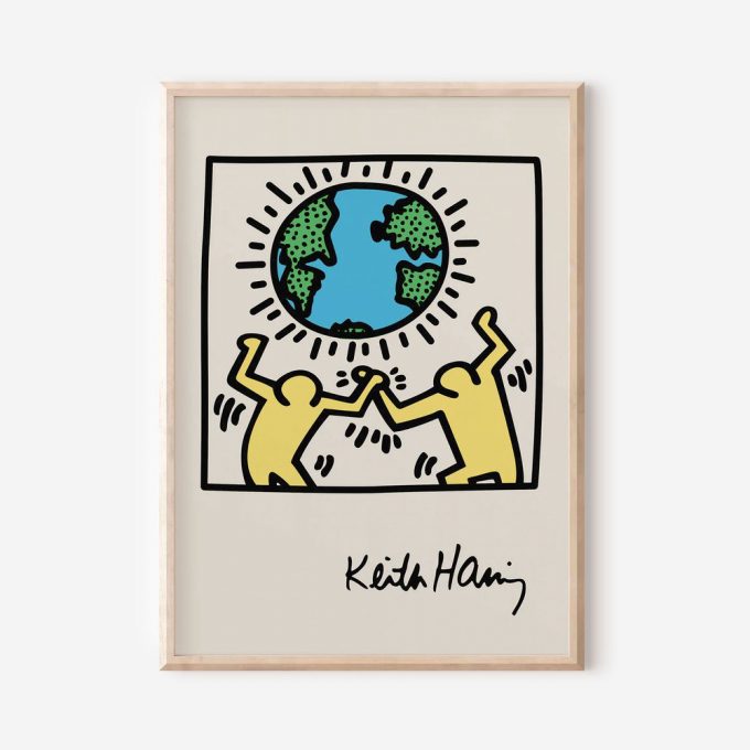 Keith Haring Abstract Wall Art Poster For Home Decor Gift 6