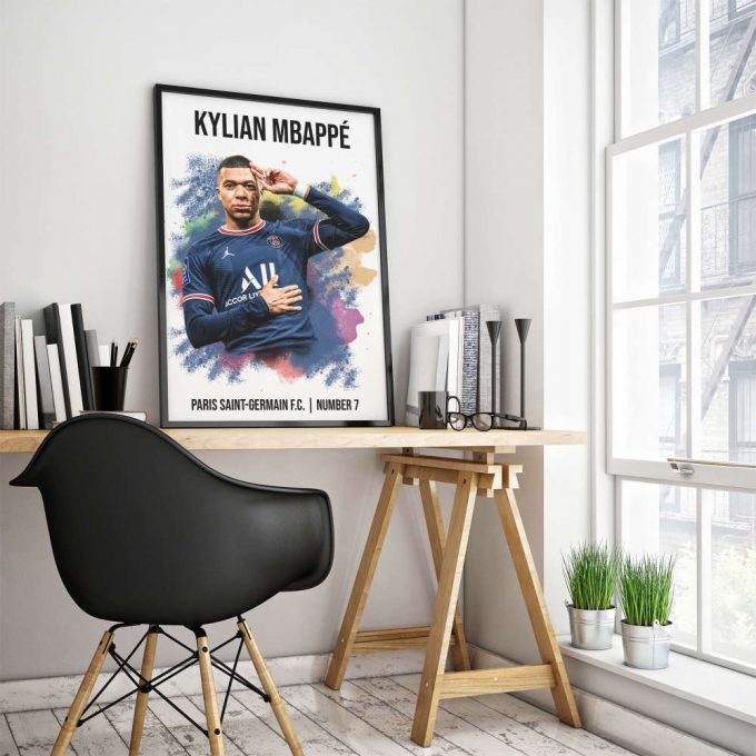 Kylian Mbappe Usa World Cup 2022 Qatar World Cup Poster For Home Decor Gift 2