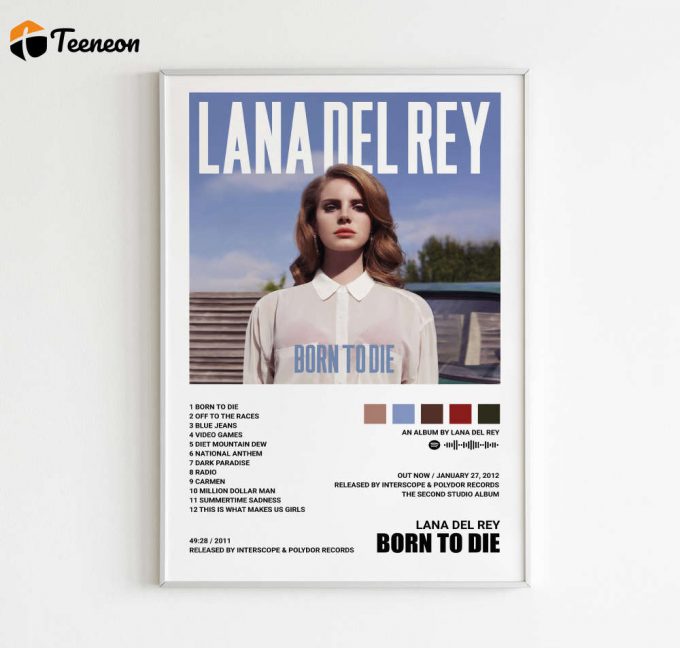 Lana Del Rey Poster For Home Decor Gift 1