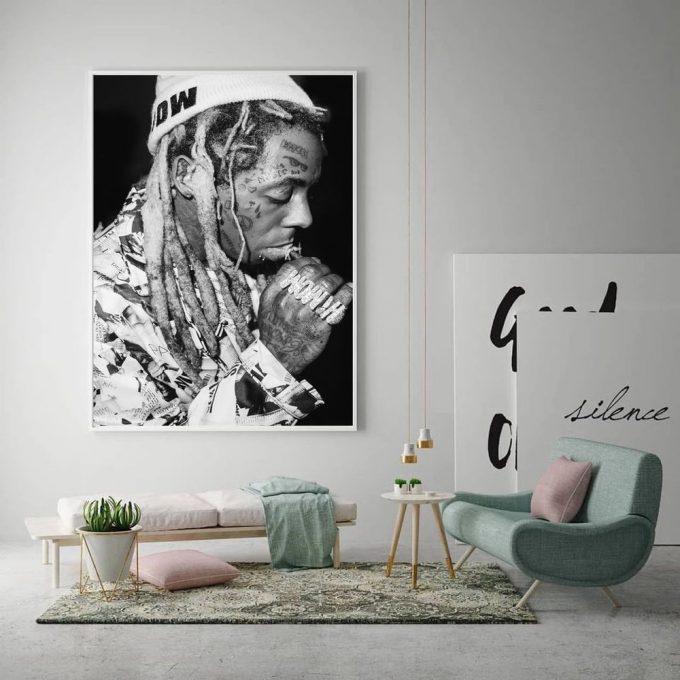 Lil Wayne Music Poster: Perfect Home Decor Gift For Fans 3