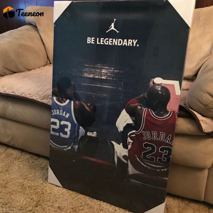 Michael Jordan Canvas Wall Art Poster For Home Decor Gift 1