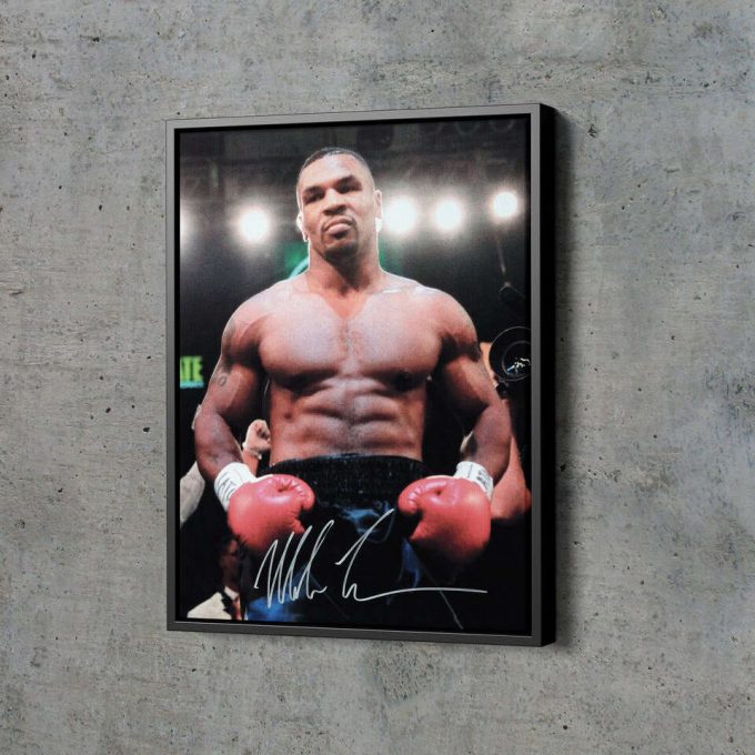 Mike Tyson Autographed Poster For Home Decor Gift 2