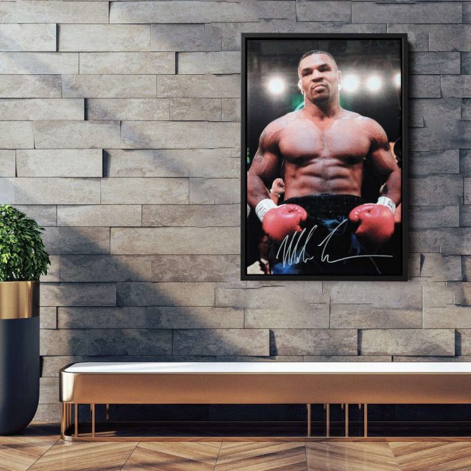 Mike Tyson Autographed Poster For Home Decor Gift 3