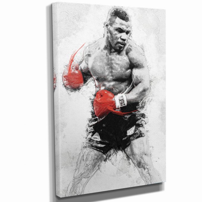 Mike Tyson Poster For Home Decor Gift Boxing Painting Poster For Home Decor Gifts 3