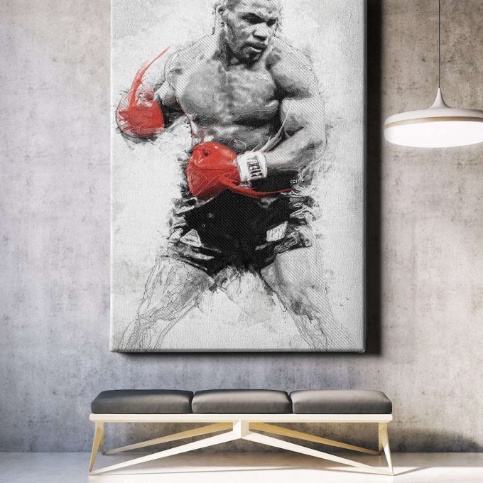 Mike Tyson Poster For Home Decor Gift Boxing Painting Poster For Home Decor Gifts 4