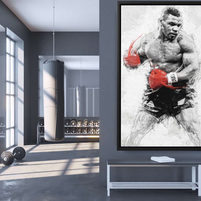 Mike Tyson Poster For Home Decor Gift Boxing Painting Poster For Home Decor Gifts 5