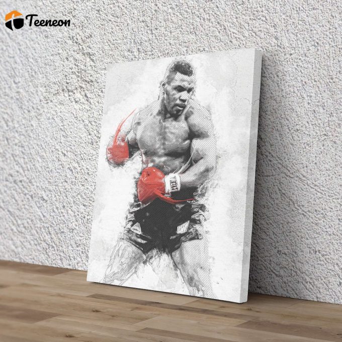 Mike Tyson Poster For Home Decor Gift Boxing Painting Poster For Home Decor Gifts 1