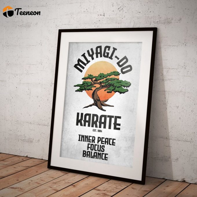 Miyagi Do Karate Cobra Kai Karate Kid Tv Movie Premium Matte Vertical Poster For Home Decor Gift 1