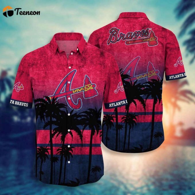 Mlb Atlanta Braves Hawaiian Shirt Swing Stylishly For Fans 1