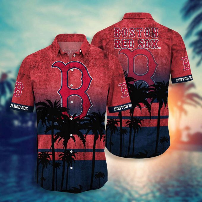 Mlb Boston Red Sox Hawaiian Shirt Swing Stylishly For Fans 2