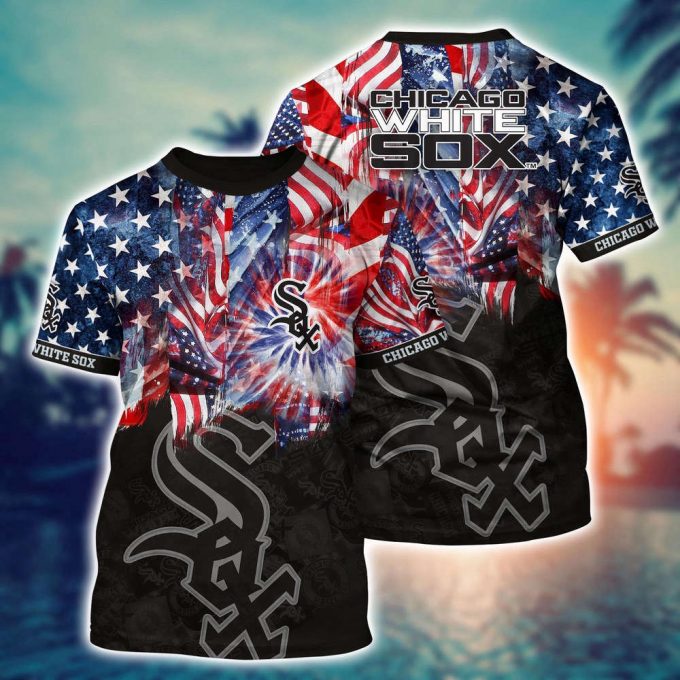 Mlb Chicago White Sox 3D T-Shirt Hawaiian Heatwave For Fans Sports 2