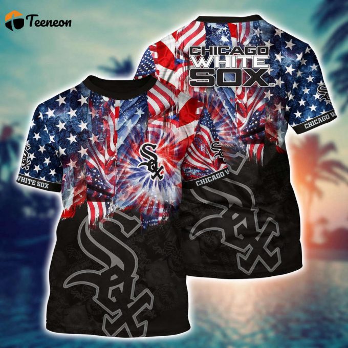 Mlb Chicago White Sox 3D T-Shirt Hawaiian Heatwave For Fans Sports 1