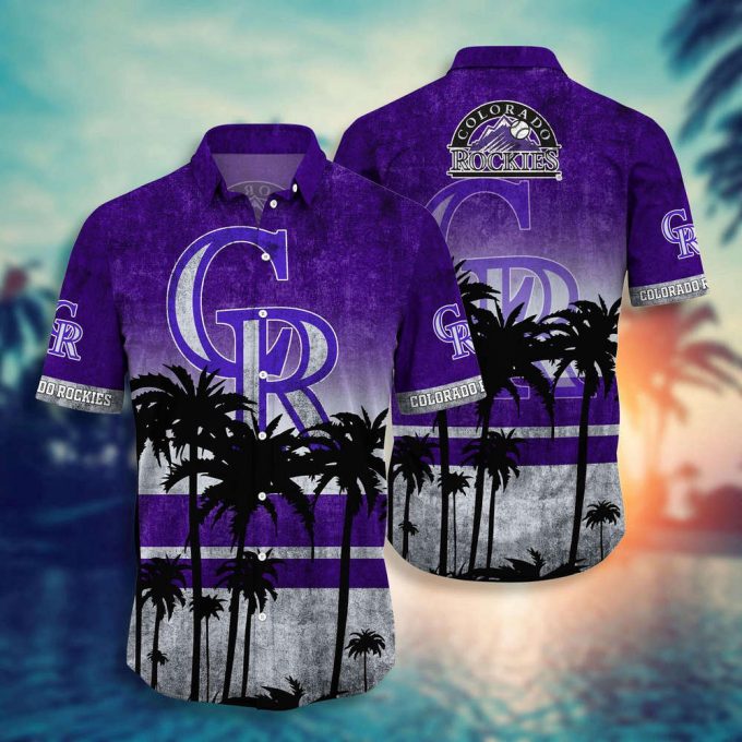 Mlb Colorado Rockies Hawaiian Shirt Swing Stylishly For Fans 2