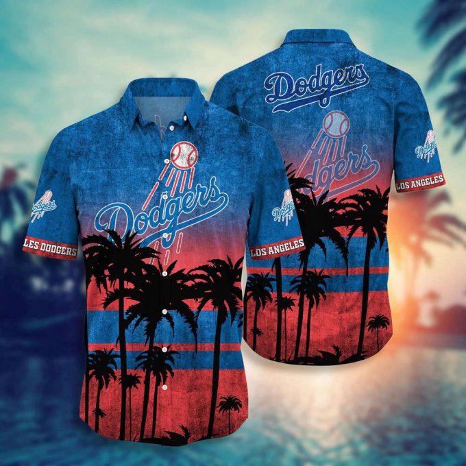 Mlb Los Angeles Dodgers Hawaiian Shirt Swing Stylishly For Fans 2