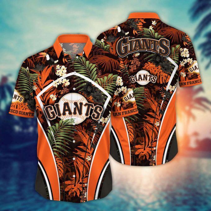 Mlb San Francisco Giants Hawaiian Shirt Flower Strike A Style Pose For Fans 2