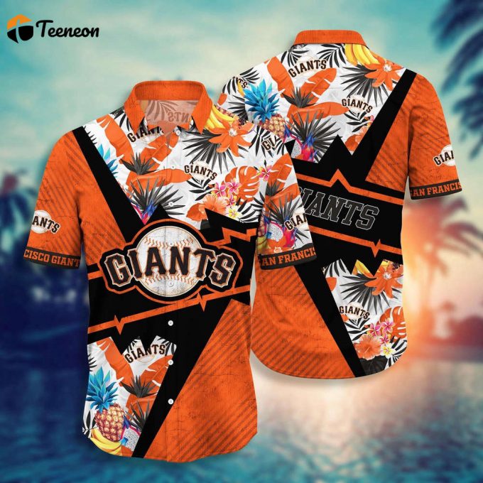 Mlb San Francisco Giants Hawaiian Shirt Flower Swing Into Sunset For Fans 1