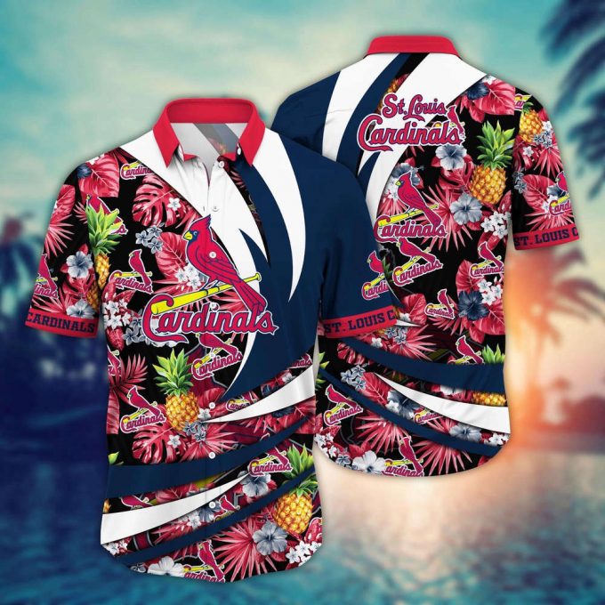 Mlb St. Louis Cardinals Hawaiian Shirt Flower Bloom In Glory For Fans 2