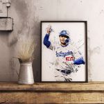 Mookie Betts Poster: Perfect Home Decor Gift for Baseball Fans!