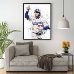 Mookie Betts Poster: Perfect Home Decor Gift for Baseball Fans!