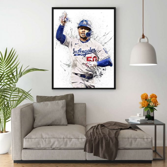 Mookie Betts Poster: Perfect Home Decor Gift For Baseball Fans!