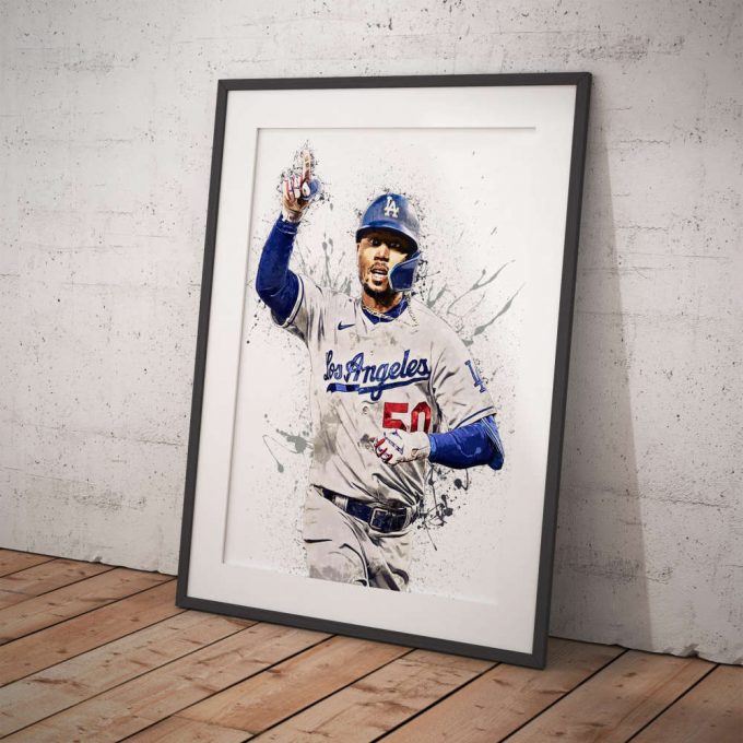 Mookie Betts Poster: Perfect Home Decor Gift For Baseball Fans!