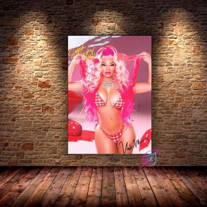 Nicki Minaj Music Poster: Stylish Home Decor Gift With New Album Wall Art 2